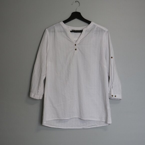 Mountain Warehouse Cotton 3/4 Sleeve Blouse – Size 12 - Picture 1 of 3